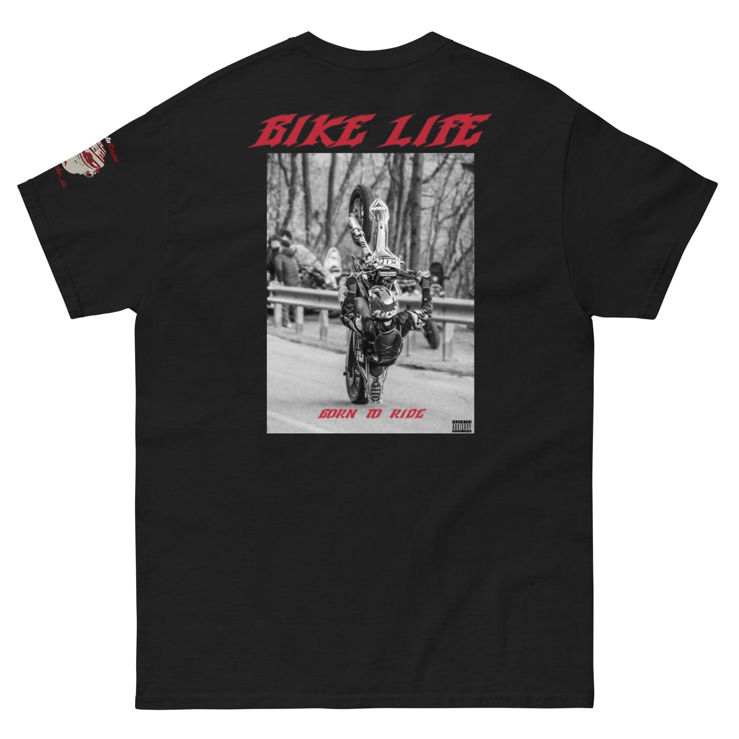 Maglietta *LIMITED BIKE LIFE* Testa Rossa